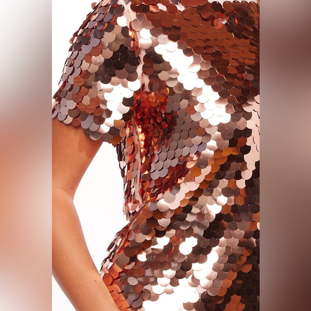 Eva Franco Anthropologie Sequins Tee - Picture 2 of 7